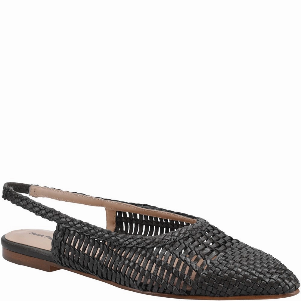 Hush Puppies Dalia Woven Slingback Ballerinas Lightweight Running Shoes,Slip On Athletic Shoes,Breathable Workout Shoes