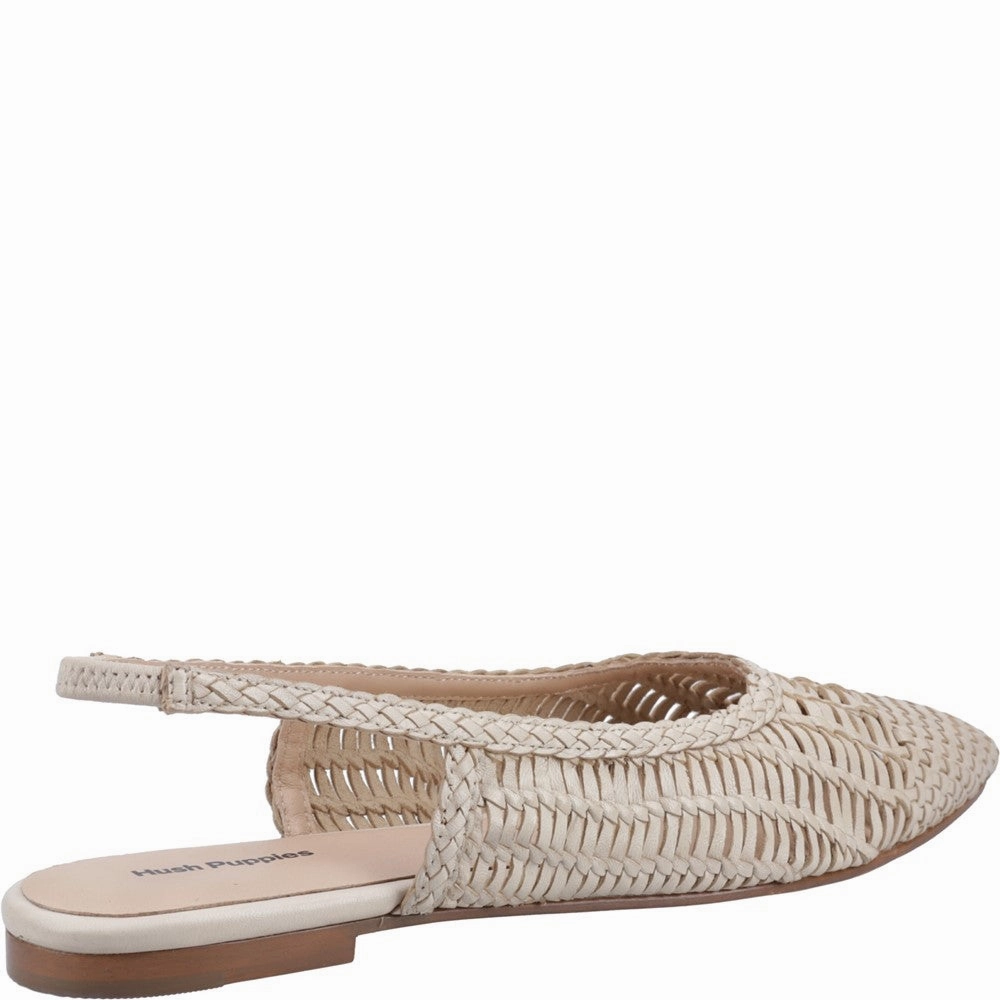 Hush Puppies Dalia Woven Slingback Ballerinas Women's Sneakers Casual Walking Shoes