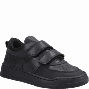 Hush Puppies Daxton Touch Fastening Junior School Shoes Kids Athletic Shoes,Toddler Sports Shoes,Youth Casual Shoes