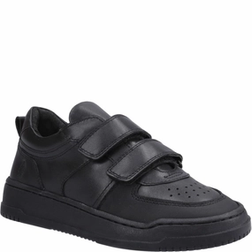 Hush Puppies Daxton Touch Fastening Senior School Shoes Kids Athletic Shoes,Toddler Sports Shoes,Youth Casual Shoes