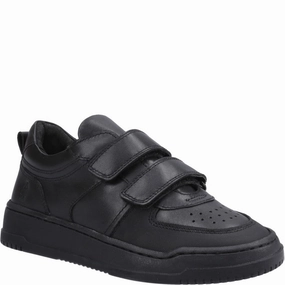 Hush Puppies Daxton Touch Fastening XL Senior School Shoes Kids Athletic Shoes,Toddler Sports Shoes,Youth Casual Shoes