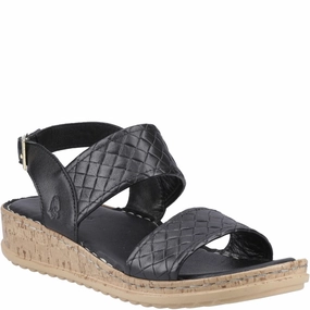 Hush Puppies Ebony Wide Fit Sandal Lightweight Running Shoes,Slip On Athletic Shoes,Breathable Workout Shoes