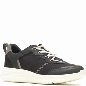 Hush Puppies Elevate Bungee Lace Lightweight Running Shoes,Slip On Athletic Shoes,Breathable Workout Shoes