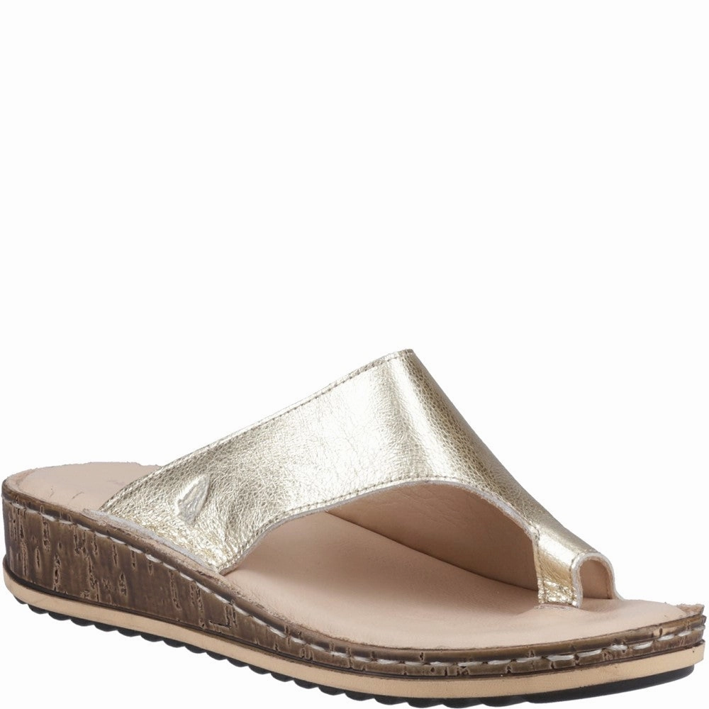 Hush Puppies Elissa Toepost Sandal Lightweight Running Shoes,Slip On Athletic Shoes,Breathable Workout Shoes