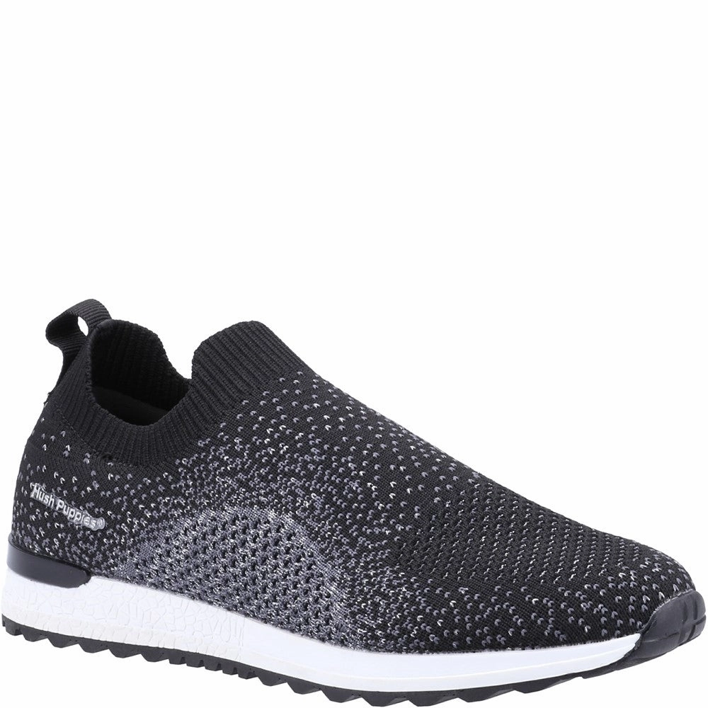 Hush Puppies Ennis Trainer Lightweight Running Shoes,Slip On Athletic Shoes,Breathable Workout Shoes