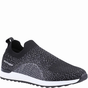 Hush Puppies Ennis Trainer Lightweight Running Shoes,Slip On Athletic Shoes,Breathable Workout Shoes