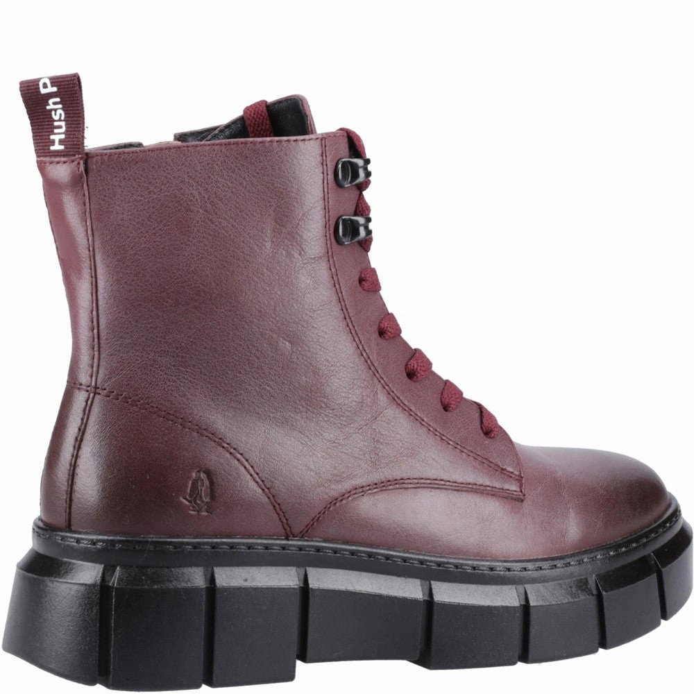 Hush Puppies Fawn Ankle Boots Women's Sneakers Casual Walking Shoes