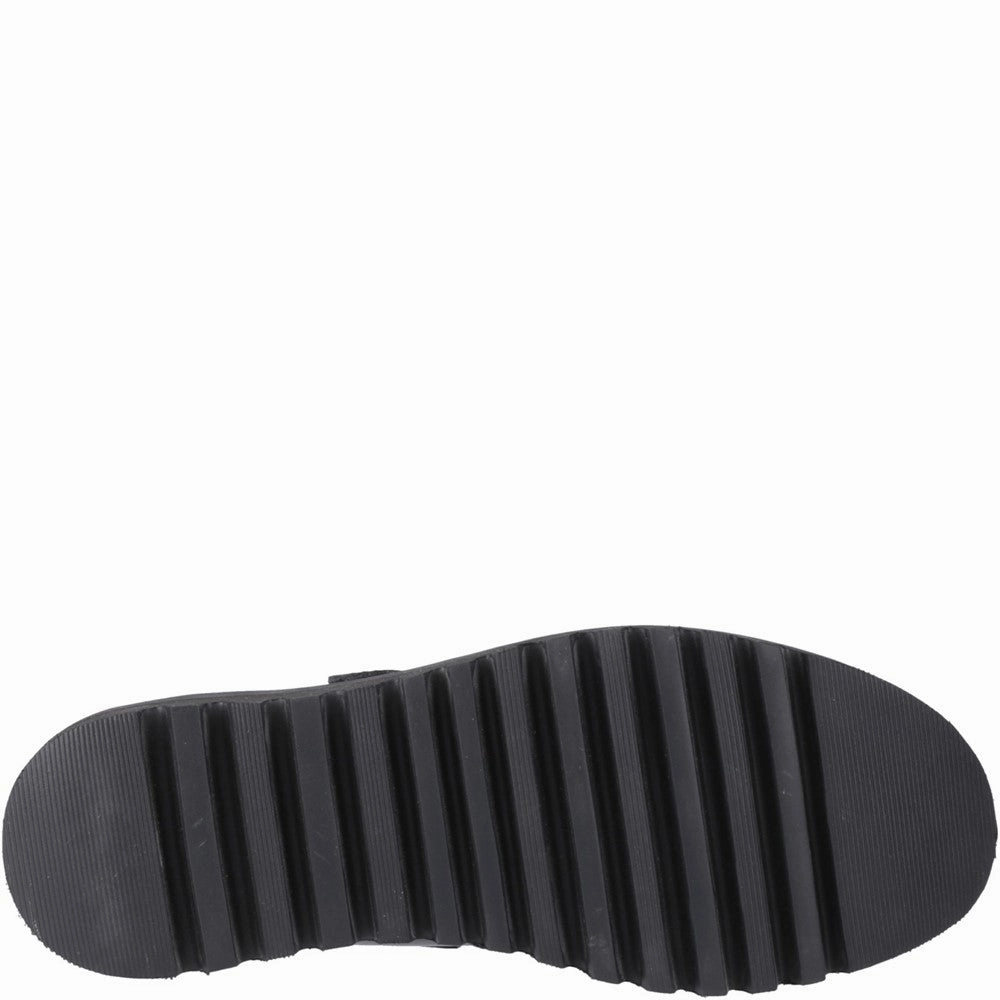Hush Puppies Florrie T-Bar Patent Senior School Shoes Girls Sneakers Girls Running Shoes