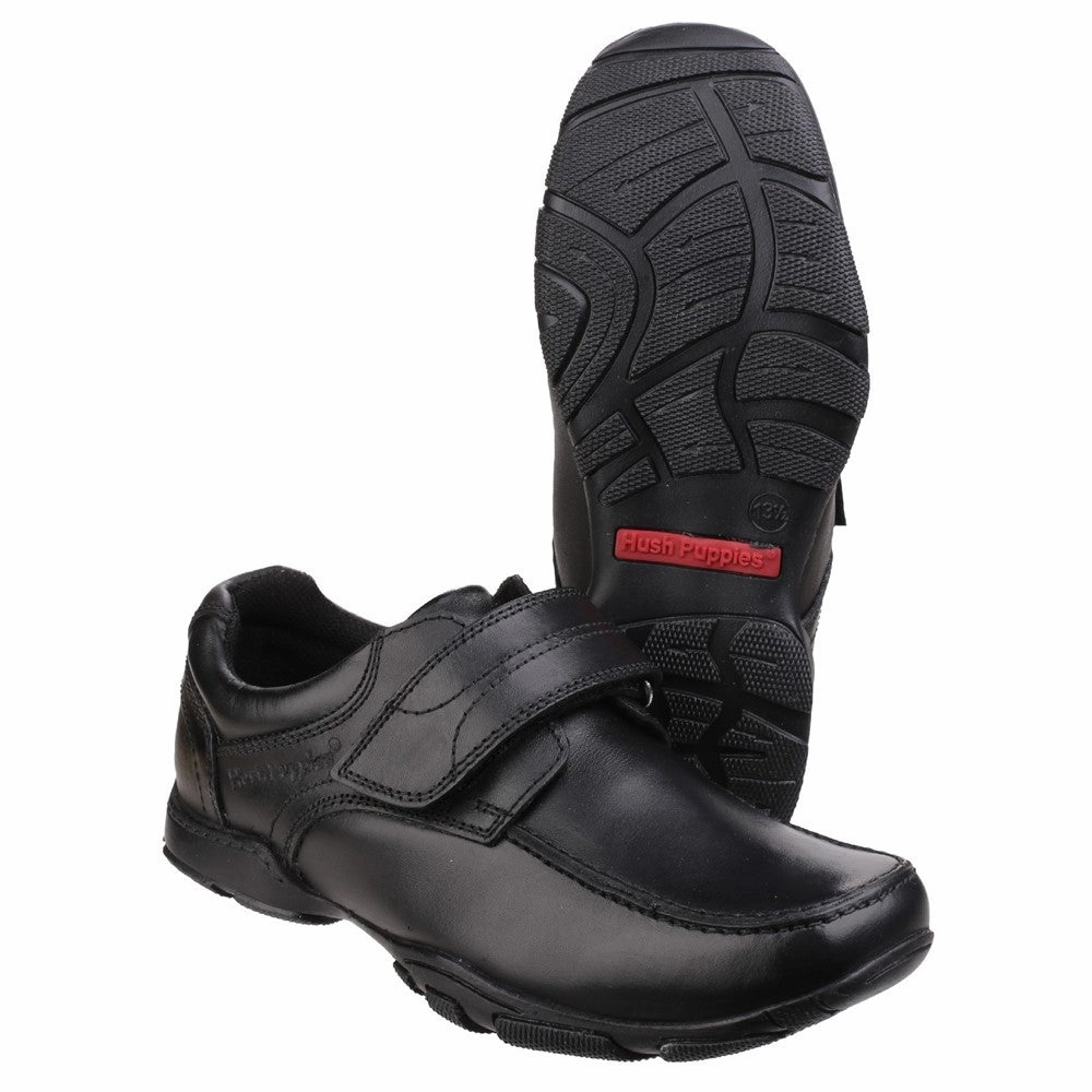 Hush Puppies Freddy Single Fit Senior School Shoes Boys SneakersBoys Running Shoes