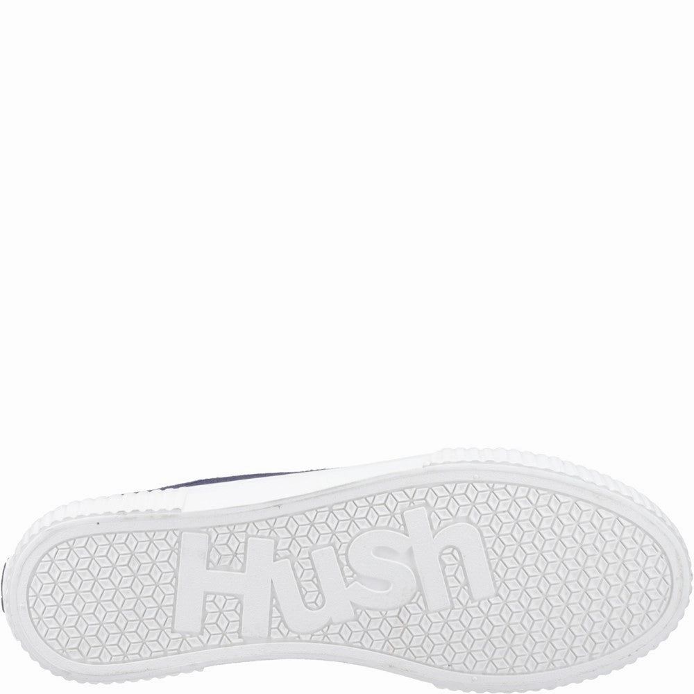 Hush Puppies Freya Canvas Trainer Women's Sneakers Casual Walking Shoes
