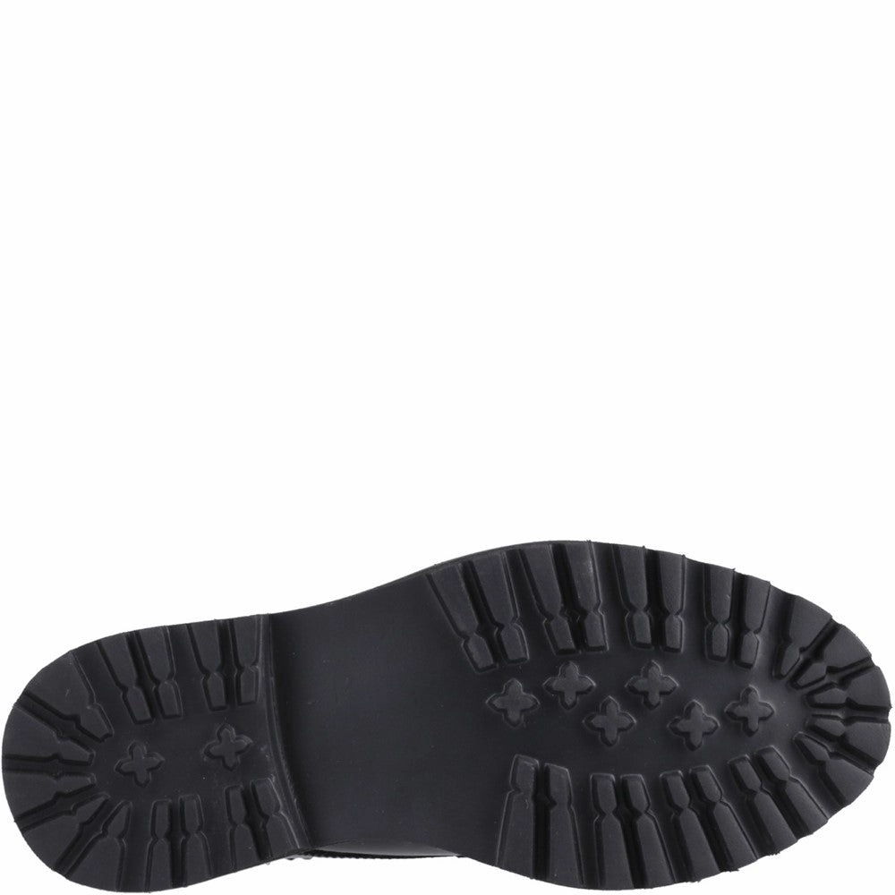 Hush Puppies Gabi Lace Up Patent Senior School Shoes Girls Sneakers Girls Running Shoes
