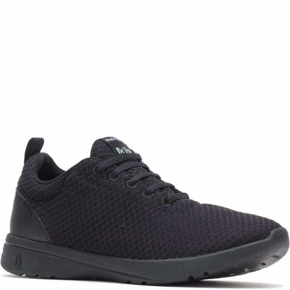 Hush Puppies Good Shoe Lace Lightweight Running Shoes,Slip On Athletic Shoes,Breathable Workout Shoes