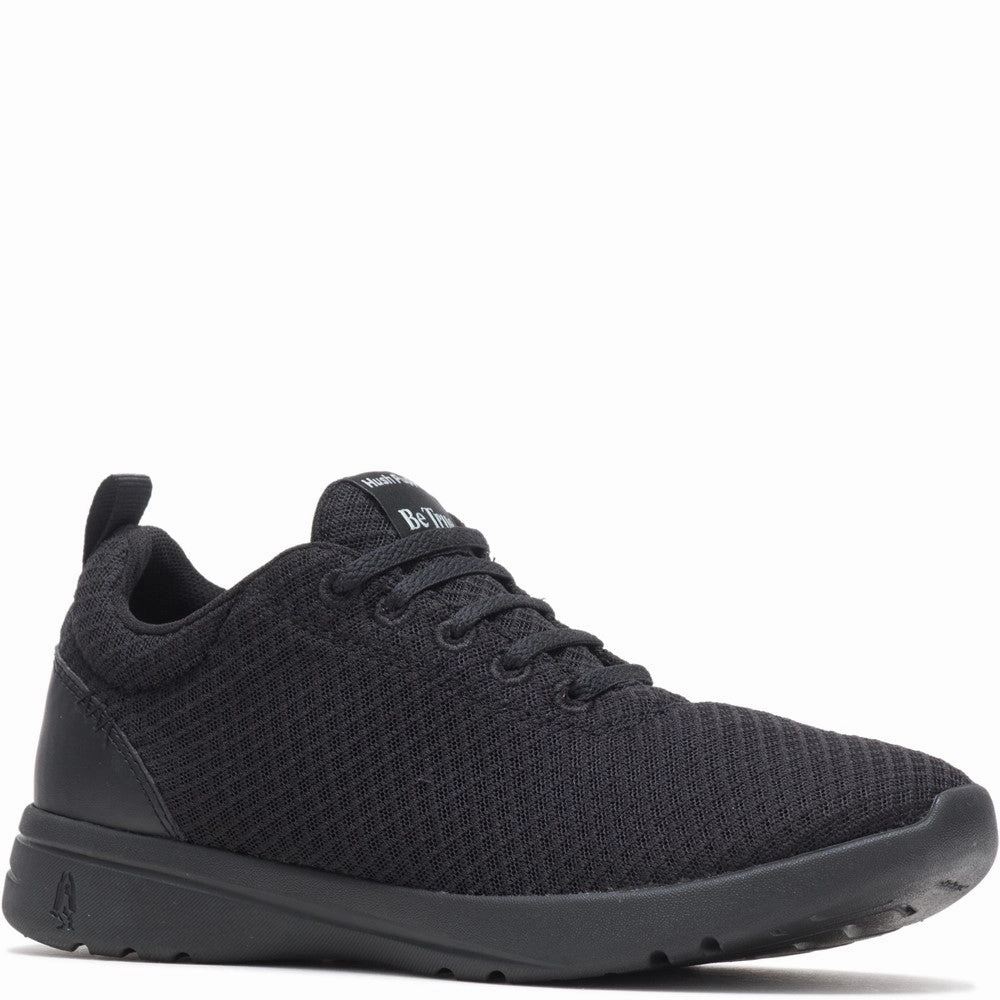 Hush Puppies Good Shoe Lace Lightweight Running Shoes,Slip On Athletic Shoes,Breathable Workout Shoes