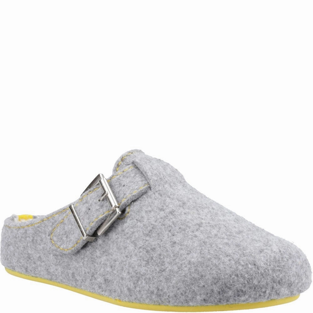 Hush Puppies Good Slipper Buckle Lightweight Running Shoes,Slip On Athletic Shoes,Breathable Workout Shoes