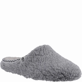 Hush Puppies Good Slipper Teddy Mule Lightweight Running Shoes,Slip On Athletic Shoes,Breathable Workout Shoes