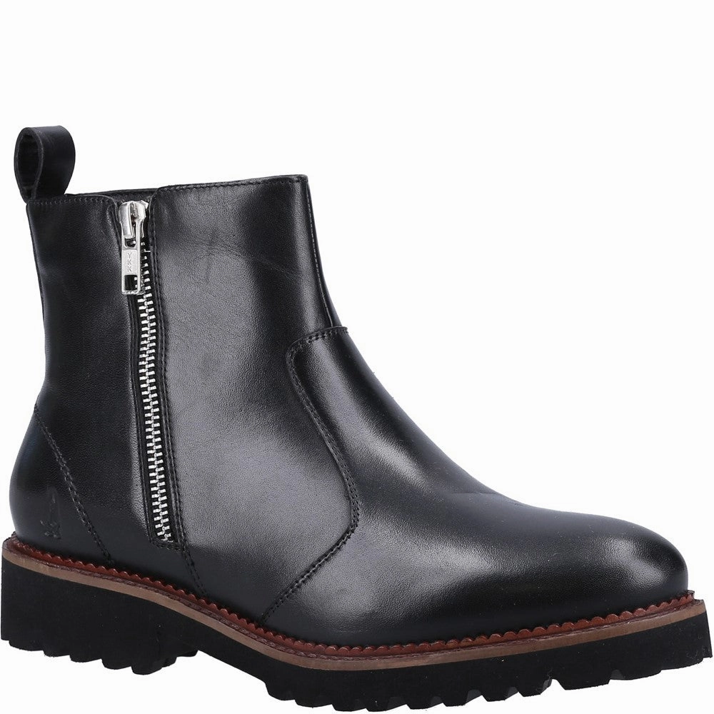 Hush Puppies Grace Zip Boot Lightweight Running Shoes,Slip On Athletic Shoes,Breathable Workout Shoes