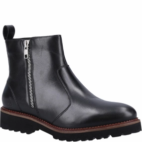 Hush Puppies Grace Zip Boot Lightweight Running Shoes,Slip On Athletic Shoes,Breathable Workout Shoes