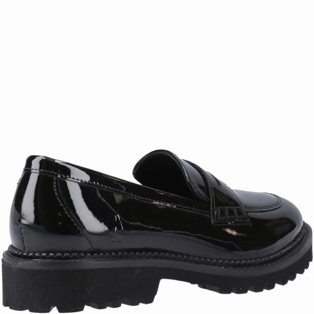 Hush Puppies Grazia Loafer Patent XL Senior School Shoes Girls Sneakers Girls Running Shoes