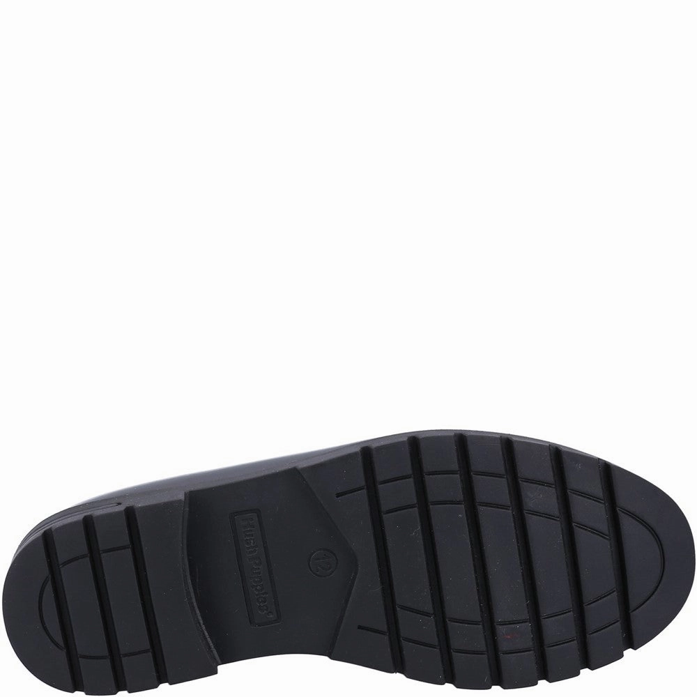Hush Puppies Hazel Patent Senior School Shoes Girls Sneakers Girls Running Shoes