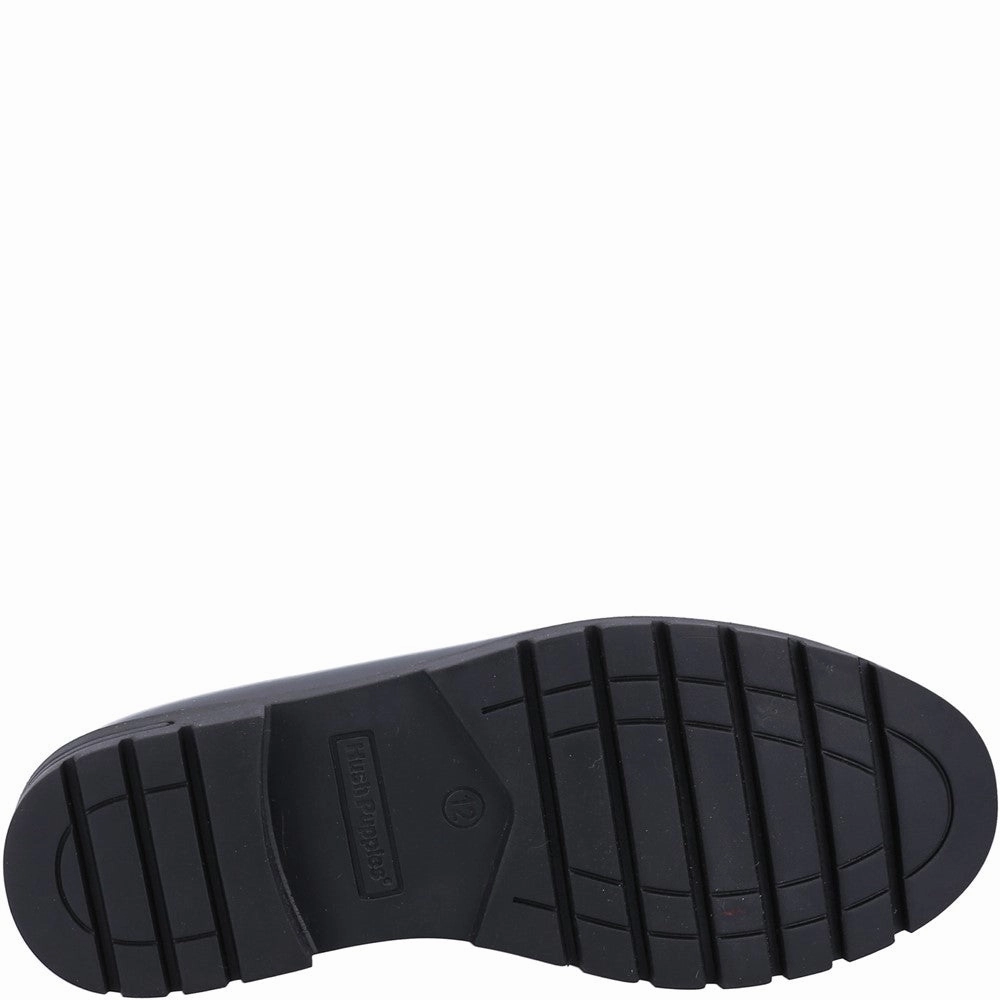 Hush Puppies Hazel Patent Senior School Shoes Girls Sneakers Girls Running Shoes