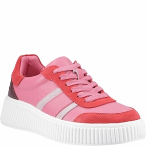 Hush Puppies Holly Sneaker Lightweight Running Shoes,Slip On Athletic Shoes,Breathable Workout Shoes