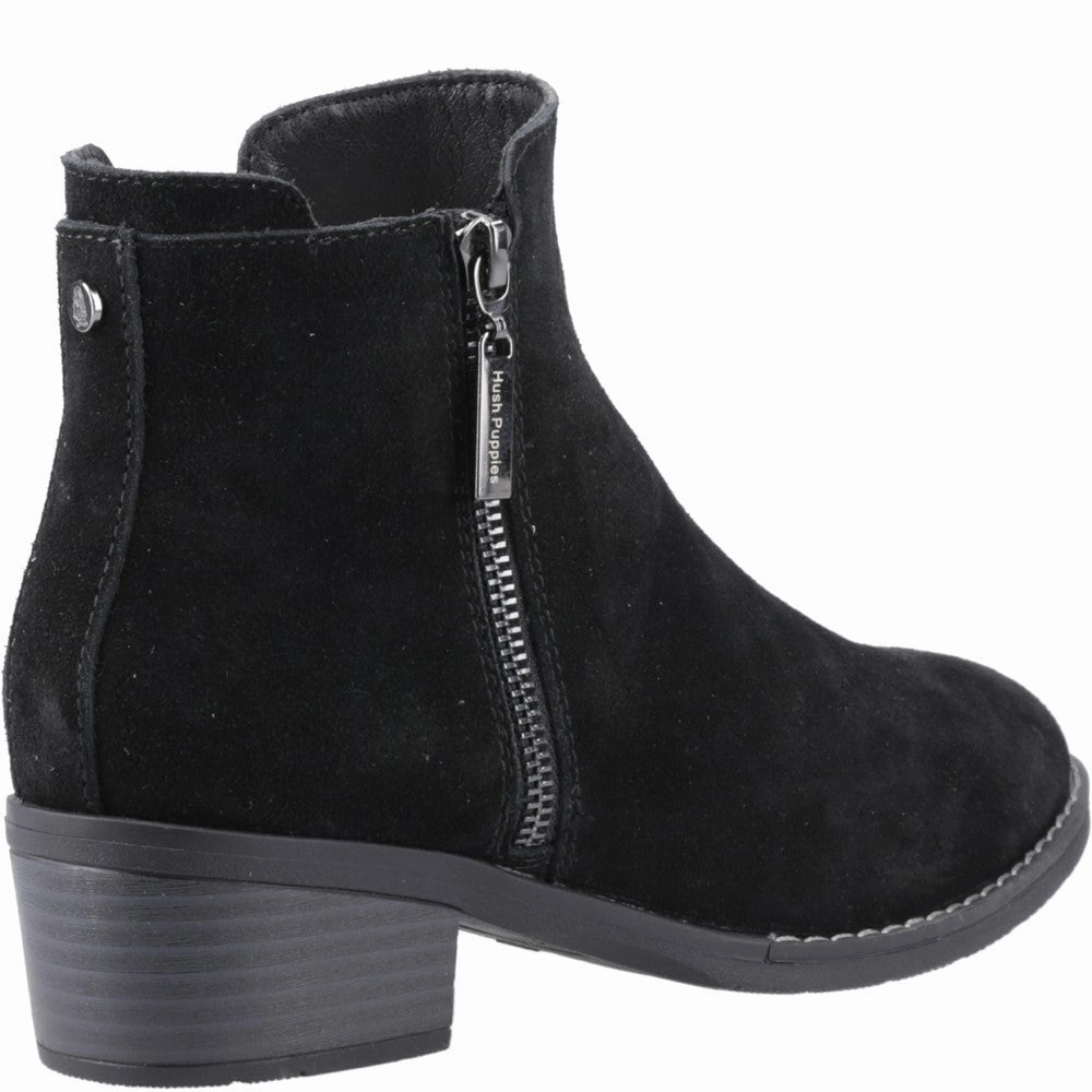 Hush Puppies Ingrid Zip Boot Women's Sneakers Casual Walking Shoes