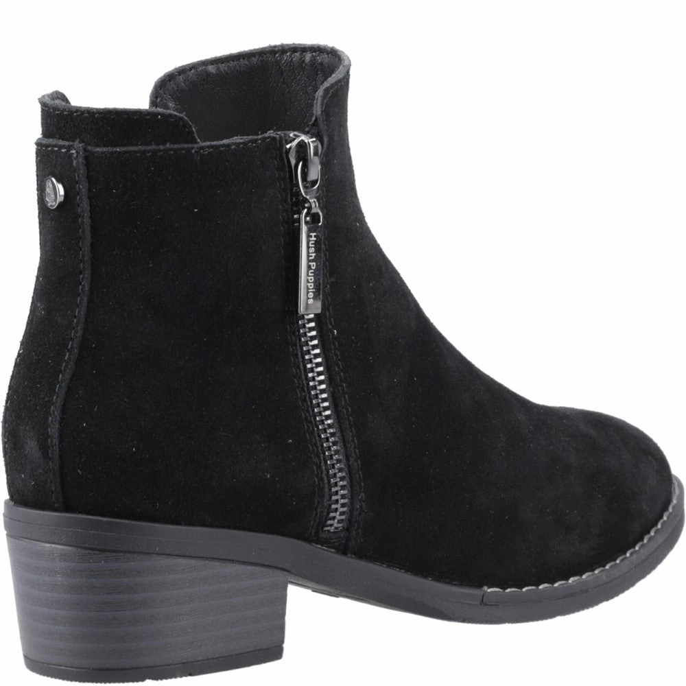 Hush Puppies Ingrid Zip Boot Women's Sneakers Casual Walking Shoes