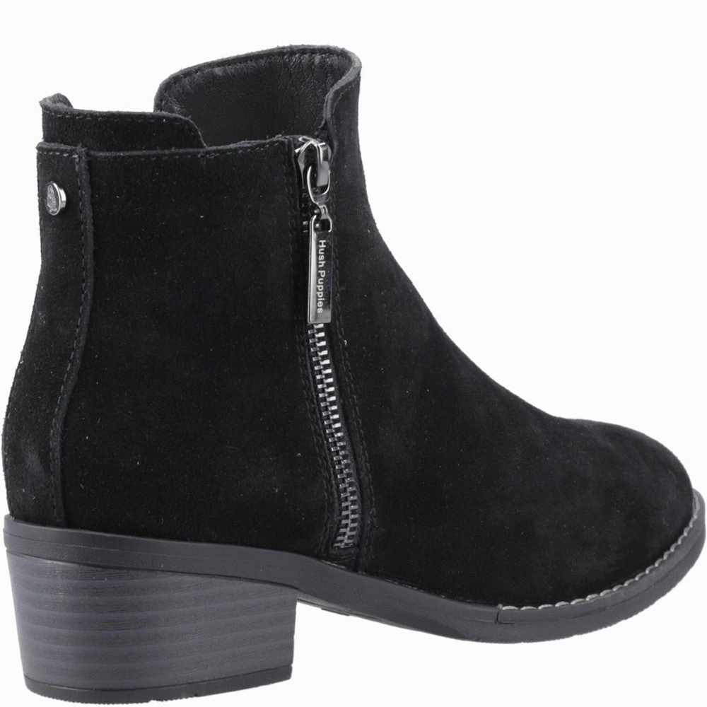 Hush Puppies Ingrid Zip Boot Women's Sneakers Casual Walking Shoes