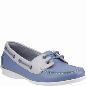 Hush Puppies Irene Boat Shoe Lightweight Running Shoes,Slip On Athletic Shoes,Breathable Workout Shoes