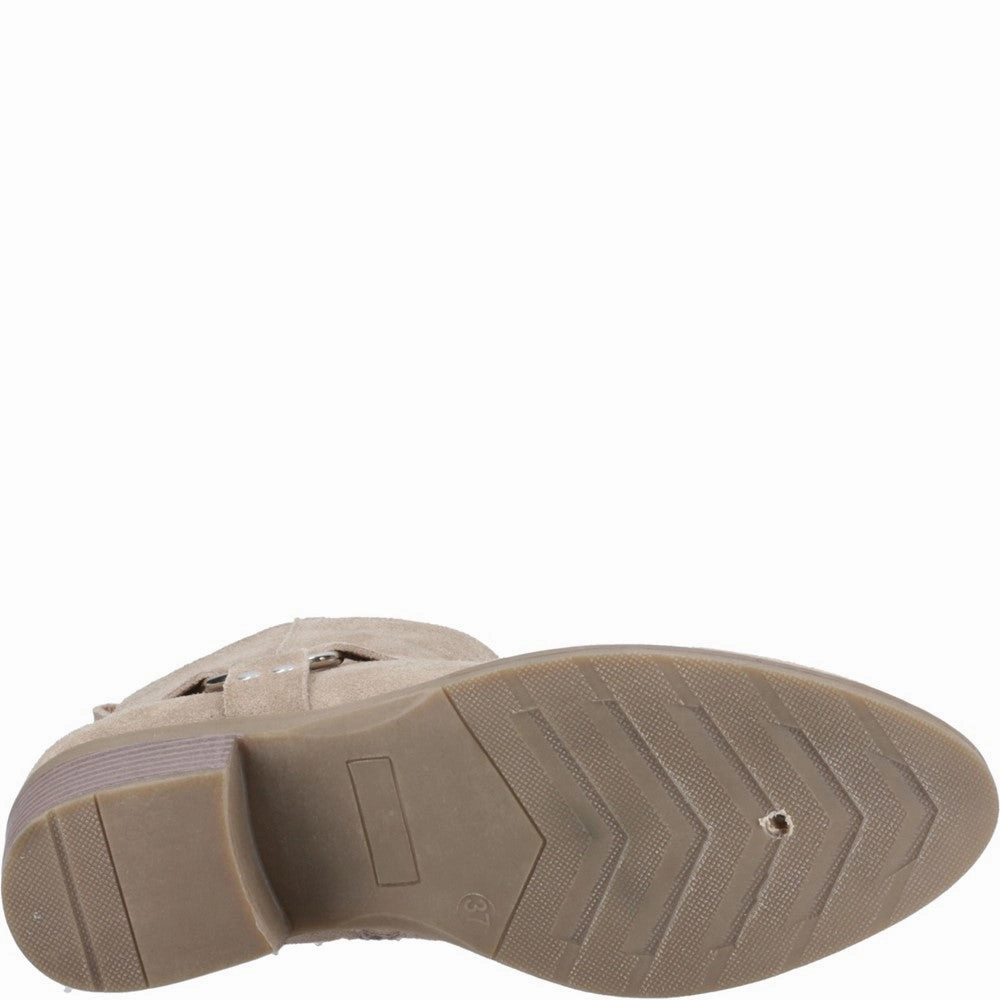 Hush Puppies Iria Buckle Boot Women's Sneakers Casual Walking Shoes