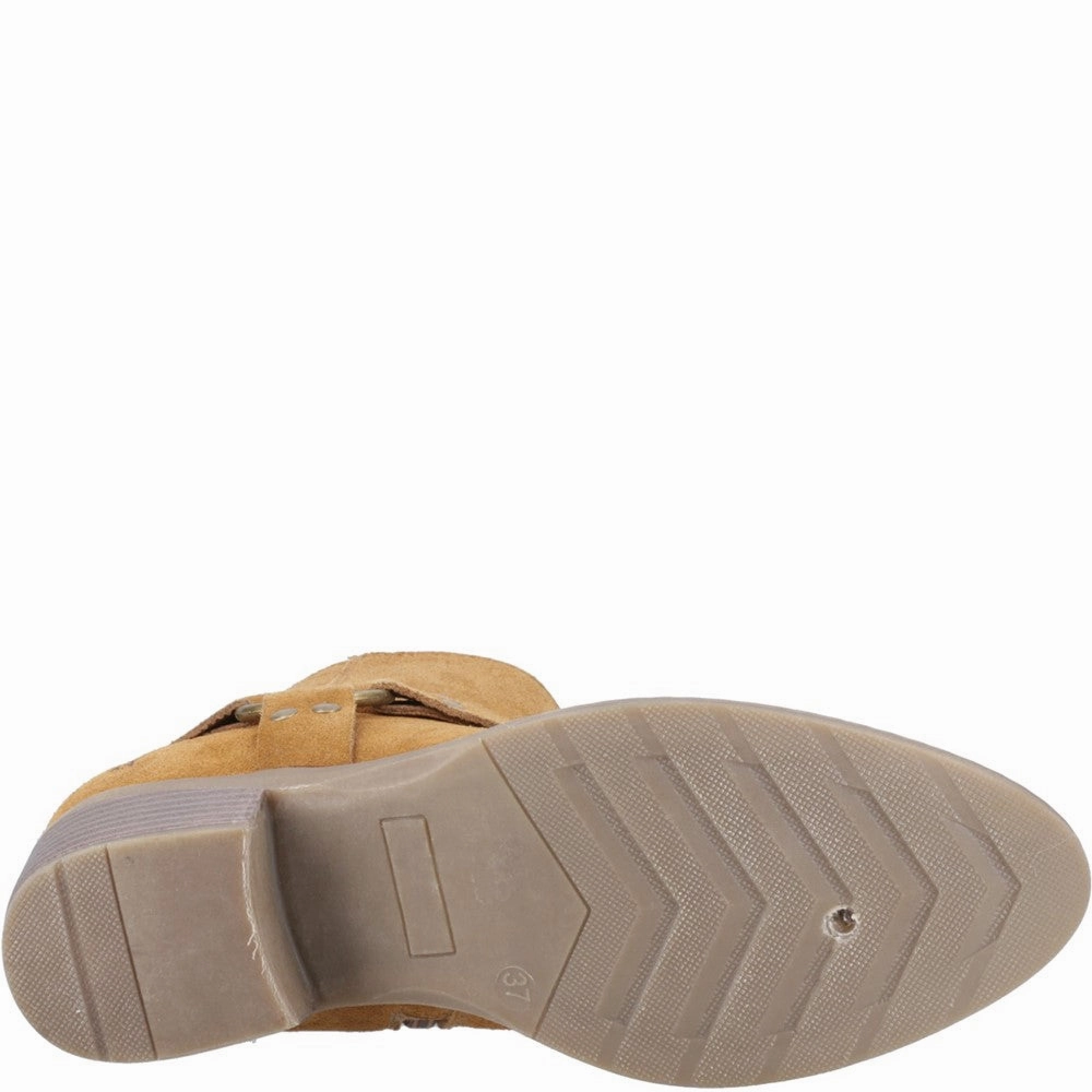 Hush Puppies Iria Buckle Boot Women's Sneakers Casual Walking Shoes
