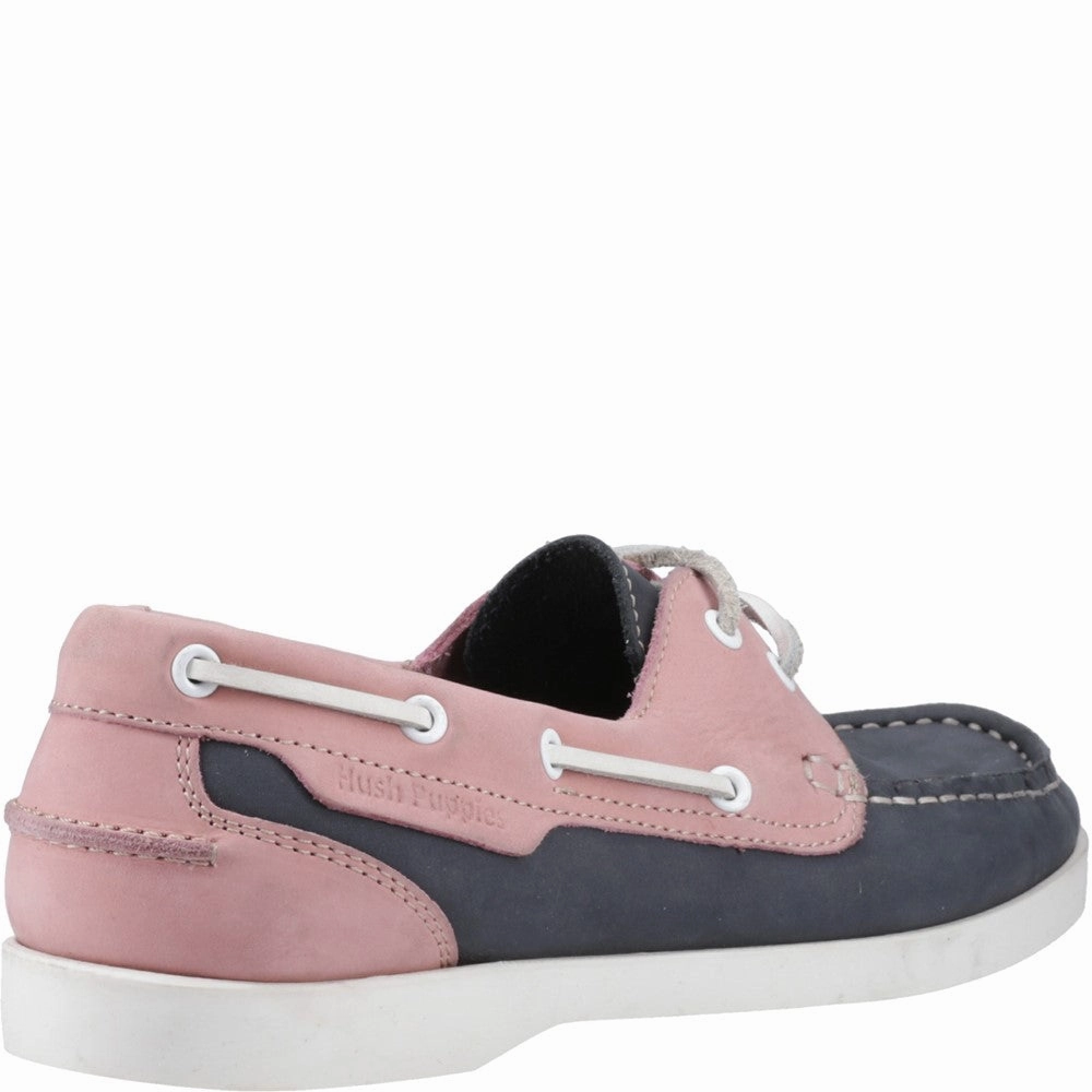 Hush Puppies Isabel Boat Shoe Women's Sneakers Casual Walking Shoes