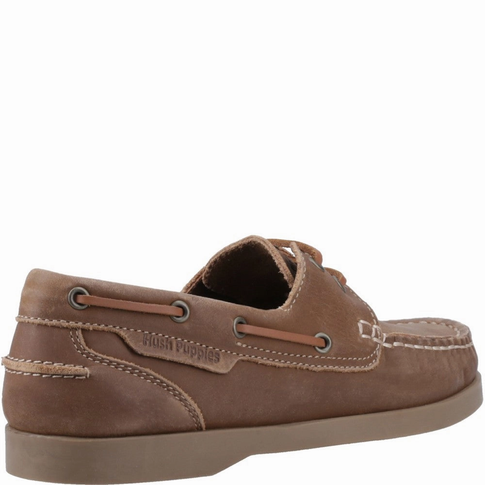 Hush Puppies Isabel Boat Shoe Women's Sneakers Casual Walking Shoes