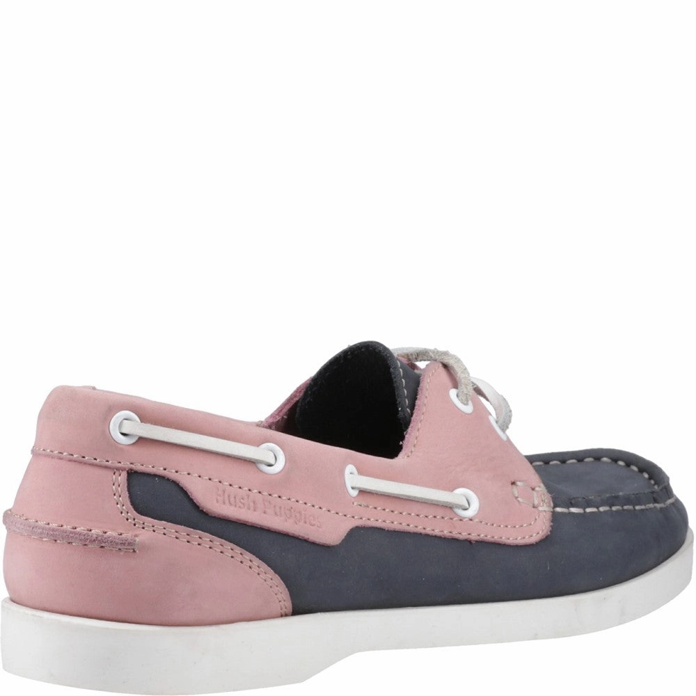 Hush Puppies Isabel Boat Shoe Women's Sneakers Casual Walking Shoes