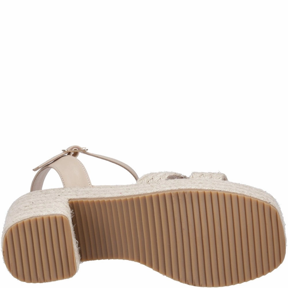 Hush Puppies Jamelia Espadrille Heel Sandal Women's Sneakers Casual Walking Shoes