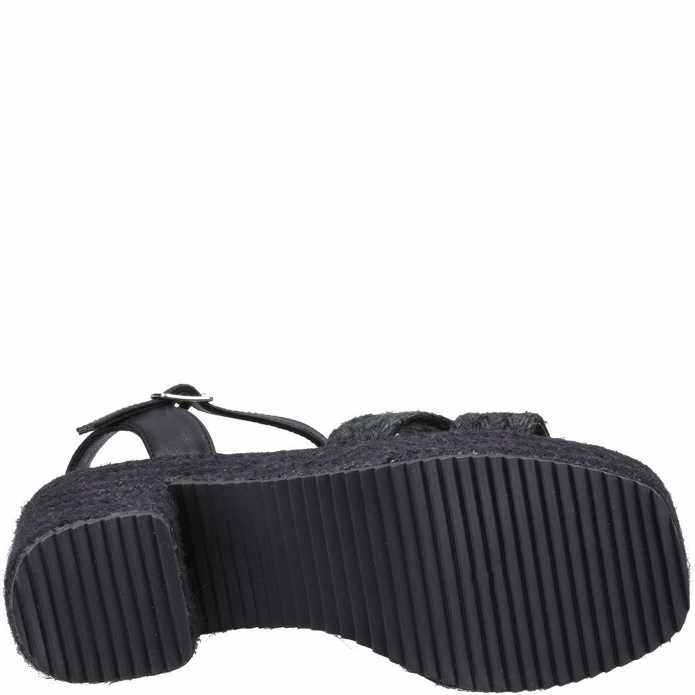 Hush Puppies Jamelia Espadrille Heel Sandal Women's Sneakers Casual Walking Shoes