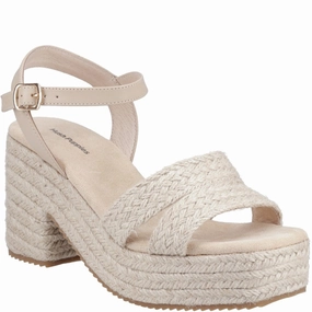Hush Puppies Jamelia Espadrille Heel Sandal Lightweight Running Shoes,Slip On Athletic Shoes,Breathable Workout Shoes