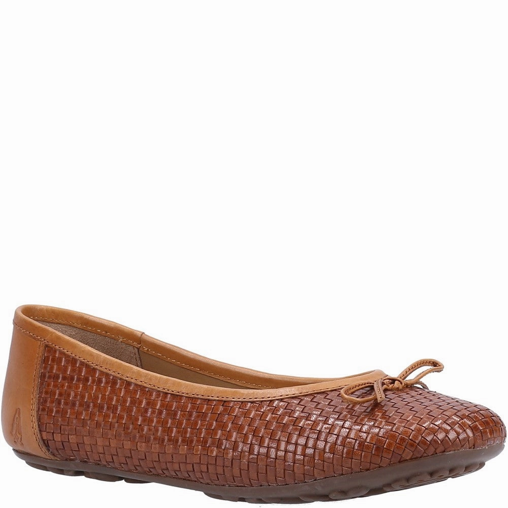 Hush Puppies Janelle Woven Ballerina Lightweight Running Shoes,Slip On Athletic Shoes,Breathable Workout Shoes