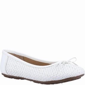 Hush Puppies Janelle Woven Ballerina Lightweight Running Shoes,Slip On Athletic Shoes,Breathable Workout Shoes