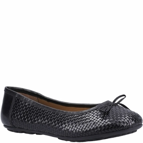 Hush Puppies Janelle Woven Ballerina Lightweight Running Shoes,Slip On Athletic Shoes,Breathable Workout Shoes
