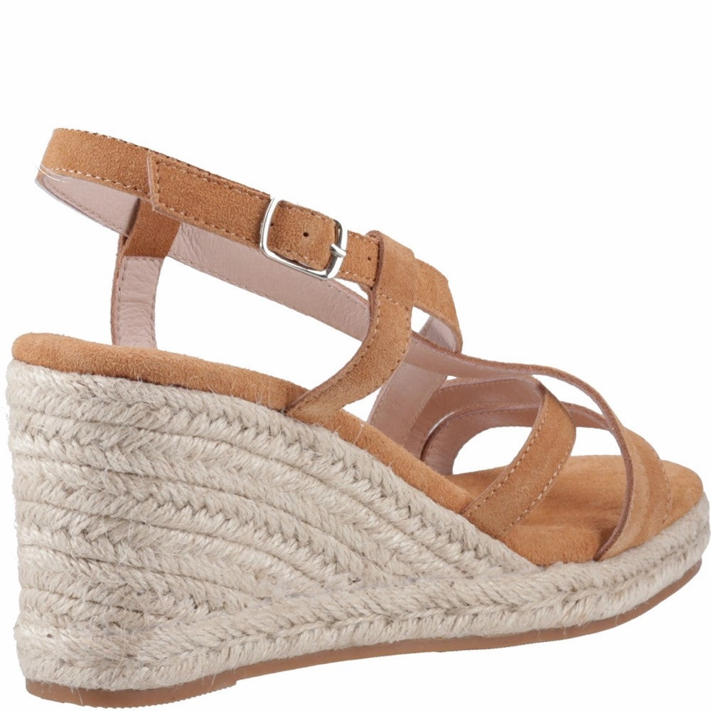 Hush Puppies Jenny Espadrille Wedge Sandal Women's Sneakers Casual Walking Shoes