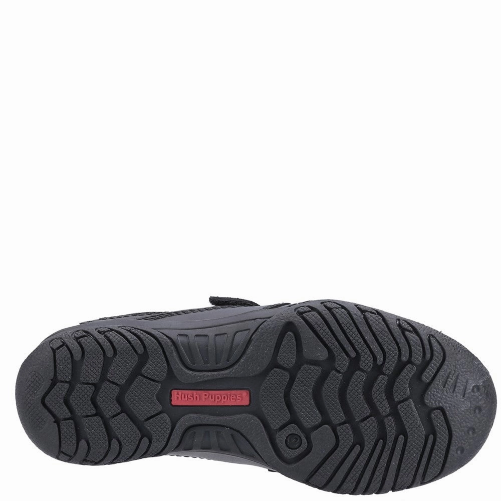Hush Puppies Jezza 2 Touch Fastening Junior School Shoes Boys SneakersBoys Running Shoes