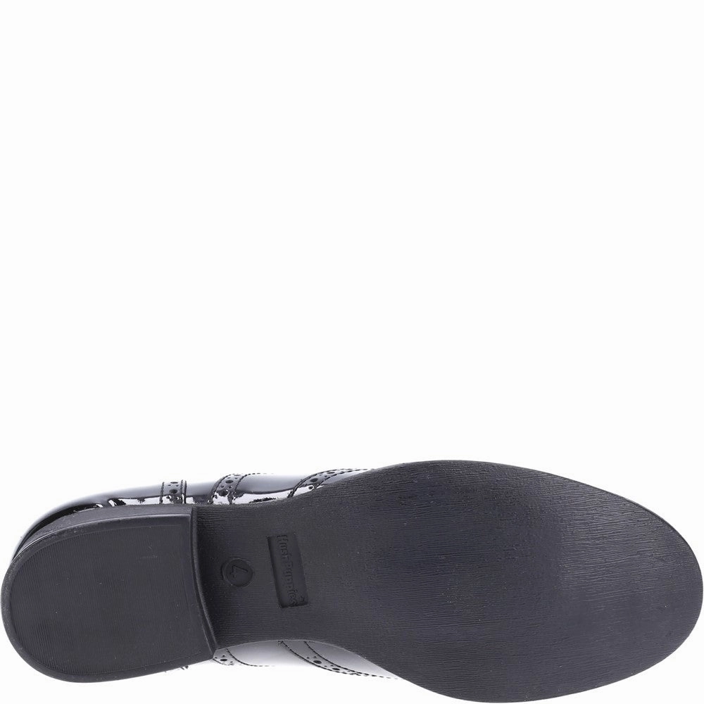 Hush Puppies Kada Patent Junior School Shoes Girls Sneakers Girls Running Shoes
