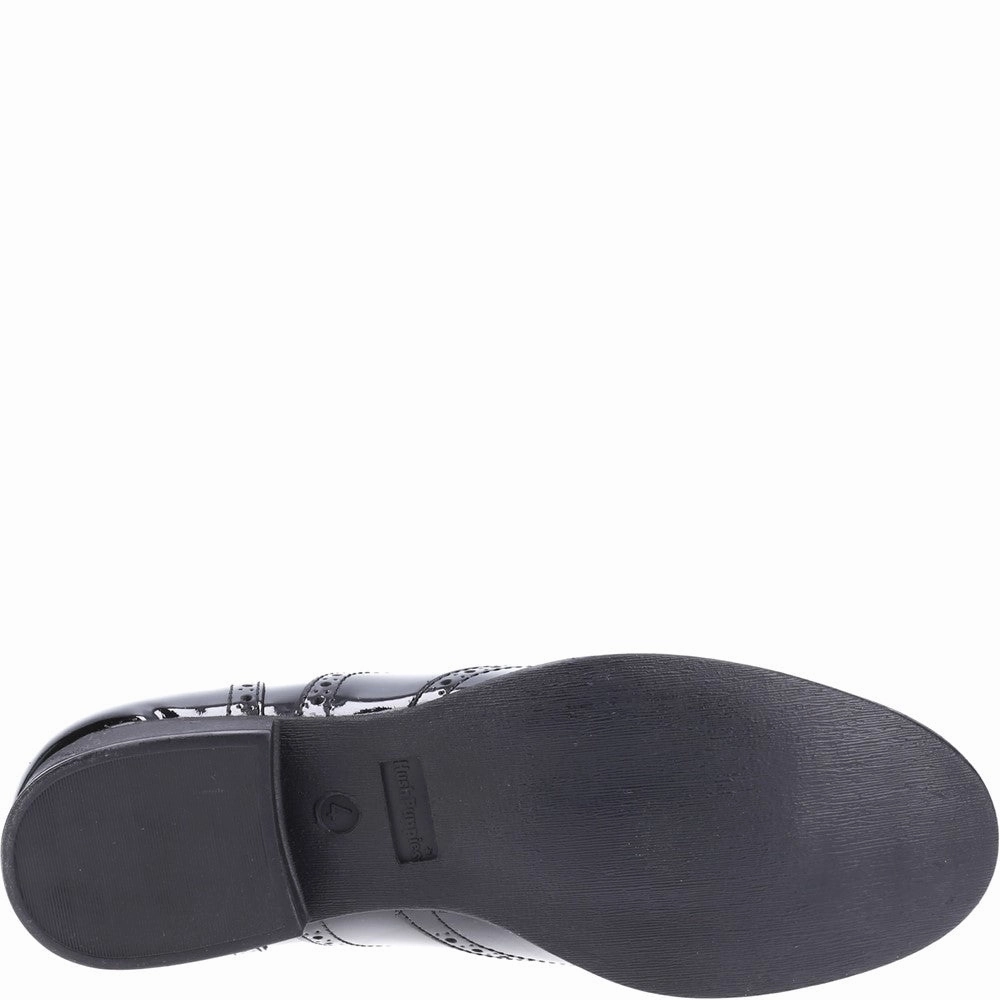 Hush Puppies Kada Patent Junior School Shoes Girls Sneakers Girls Running Shoes