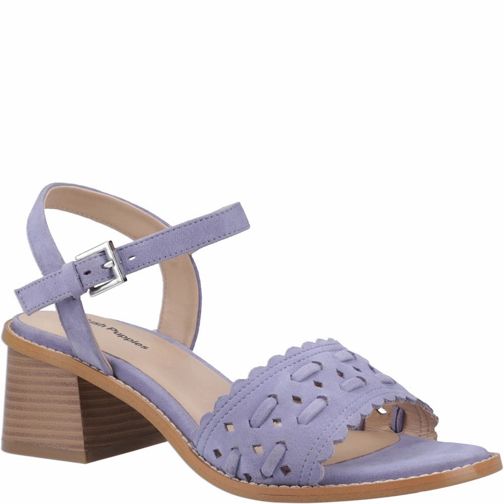 Hush Puppies Lacie Heeled Sandal Lightweight Running Shoes,Slip On Athletic Shoes,Breathable Workout Shoes