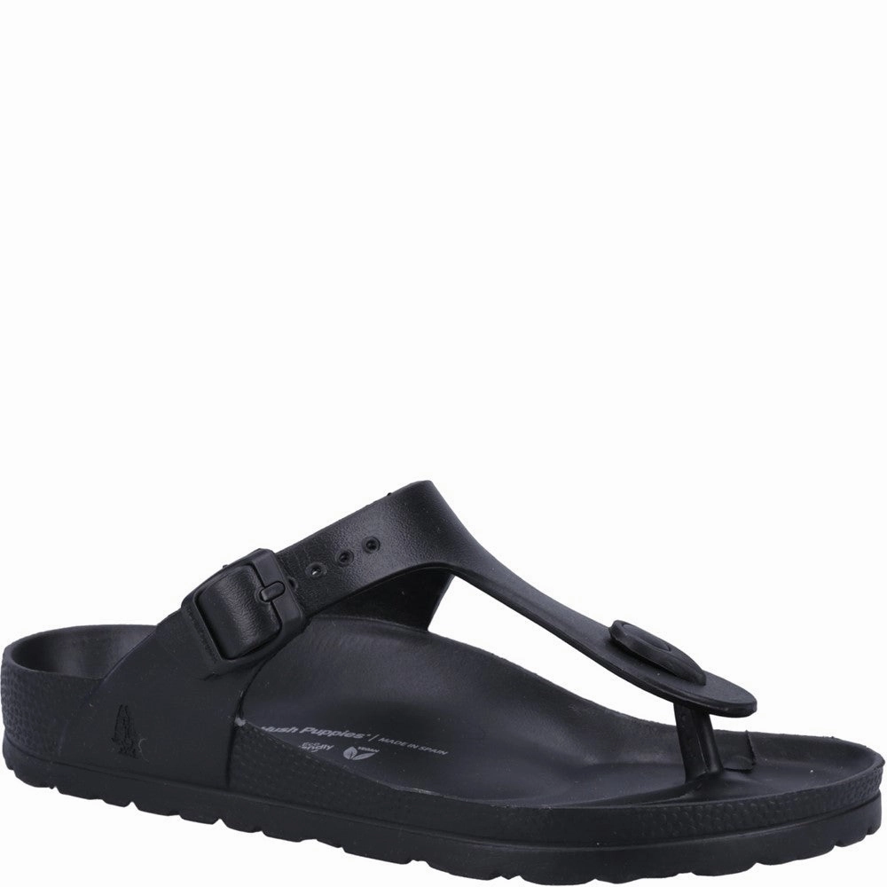 Hush Puppies Lizzie Toepost Sandal Lightweight Running Shoes,Slip On Athletic Shoes,Breathable Workout Shoes