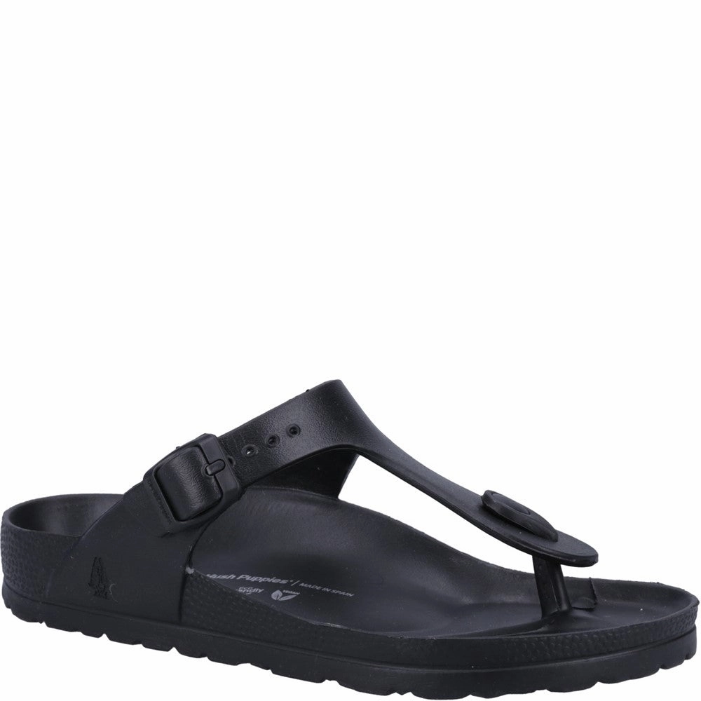 Hush Puppies Lizzie Toepost Sandal Lightweight Running Shoes,Slip On Athletic Shoes,Breathable Workout Shoes