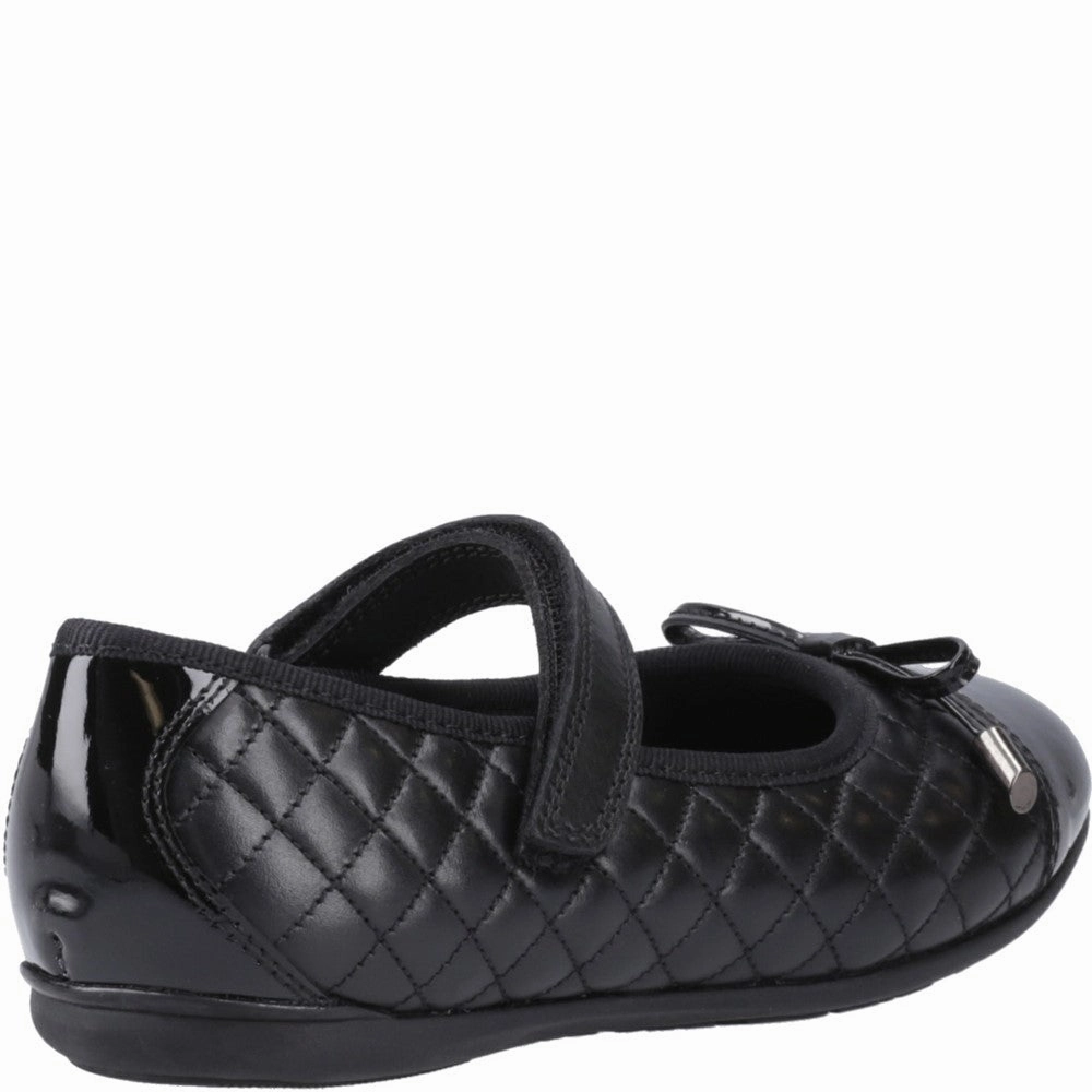 Hush Puppies Lottie Quilt Ballerina Senior School Shoes Girls Sneakers Girls Running Shoes