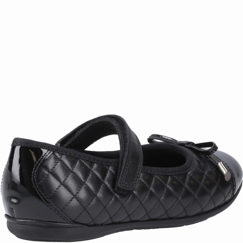 Hush Puppies Lottie Quilt Ballerina Senior School Shoes Girls Sneakers Girls Running Shoes