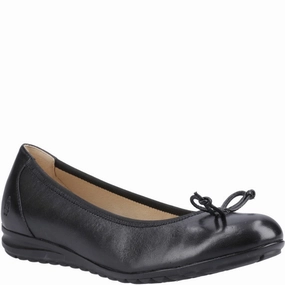 Hush Puppies Lucille Bow Ballerina Lightweight Running Shoes,Slip On Athletic Shoes,Breathable Workout Shoes